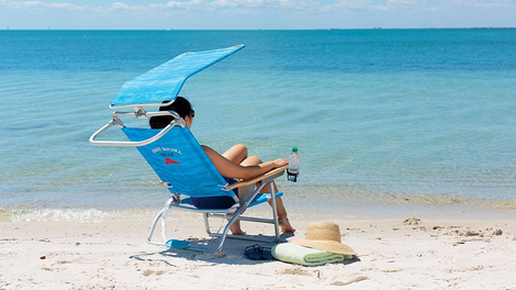 Tommy Bahama The Big Kahuna Beach Chair | $66 | AmazonTommy Bahama Lay Flat Beach Chair | $40 | Amazon